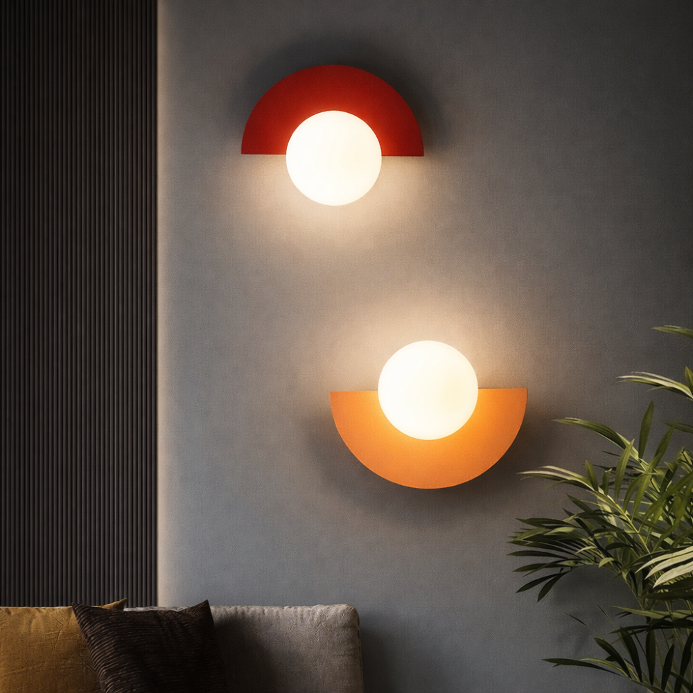 Applique Murale LED Ronde Colorée