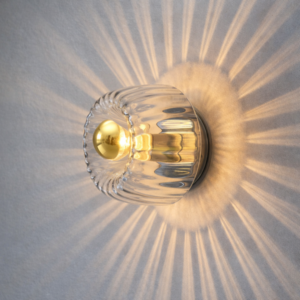 Lot de 2 Appliques Murales Bauhaus