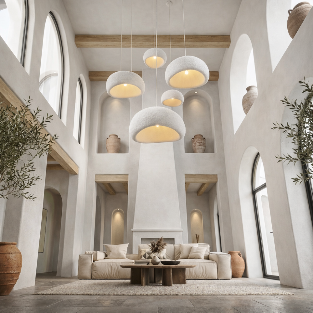 Suspension Wabi-Sabi Blanc