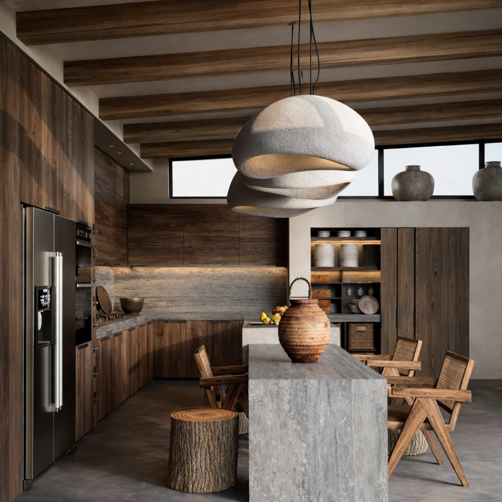 Suspension Wabi-Sabi Blanc