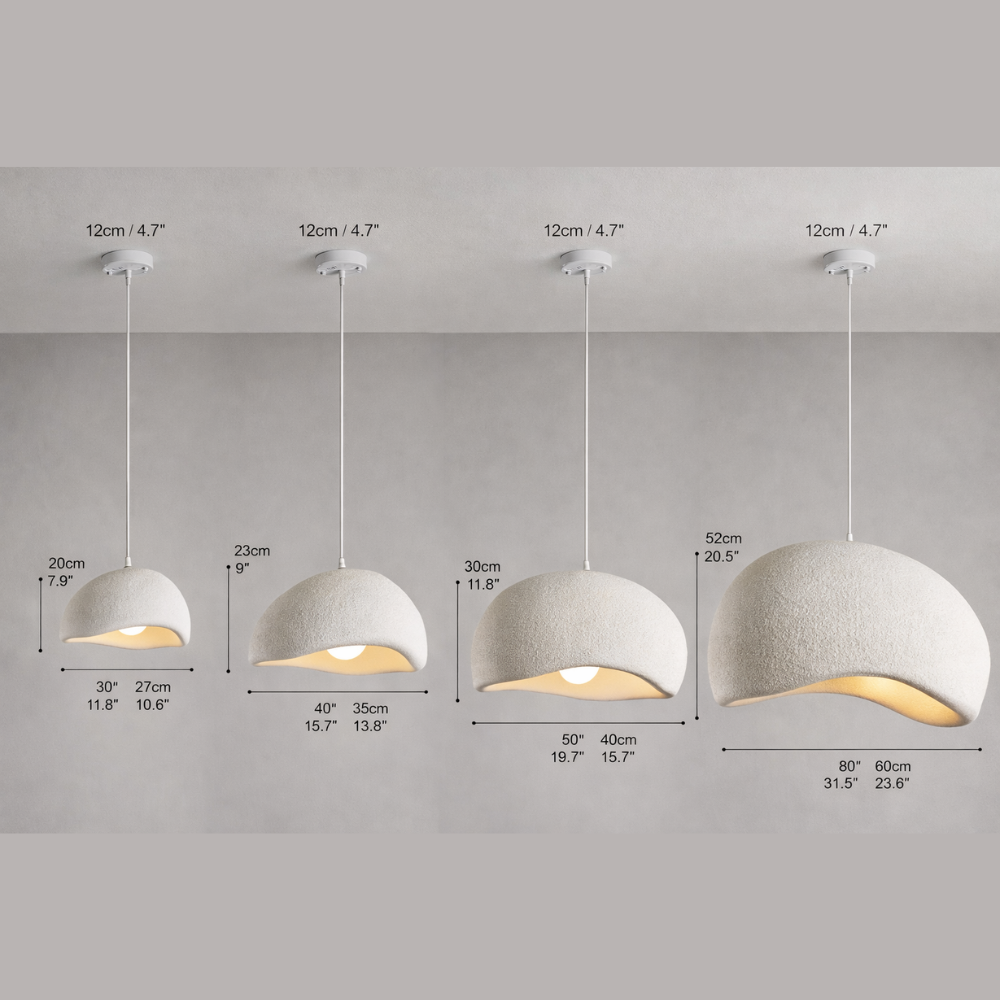 Suspension Wabi-Sabi Blanc