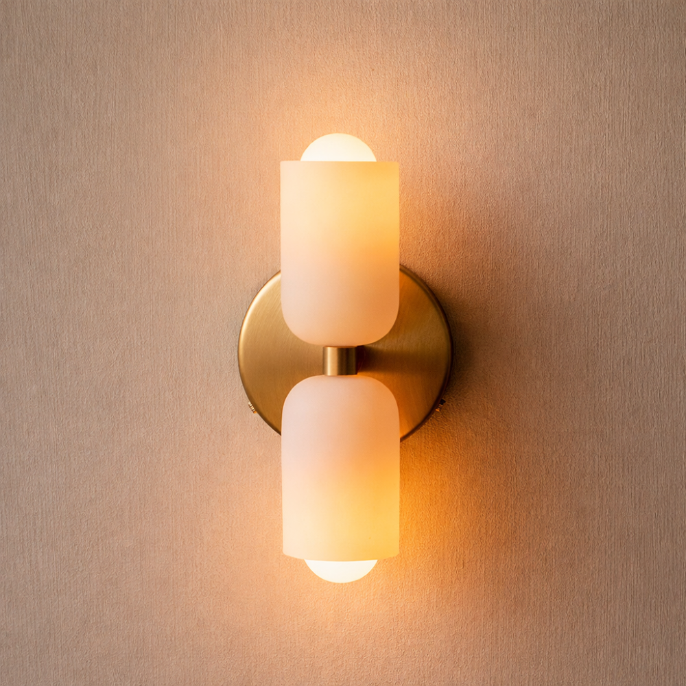 Applique Murale Scandinave Double Éclairage