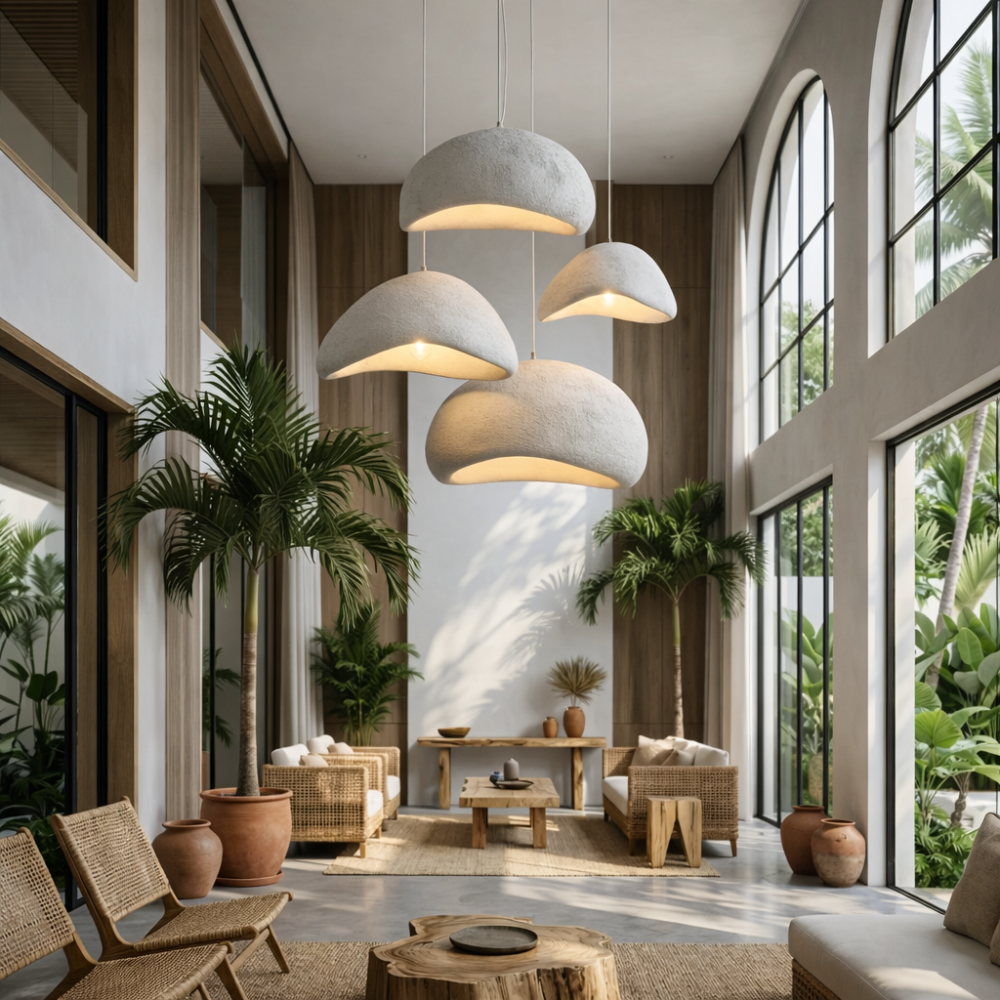 Suspension Wabi-Sabi Blanc