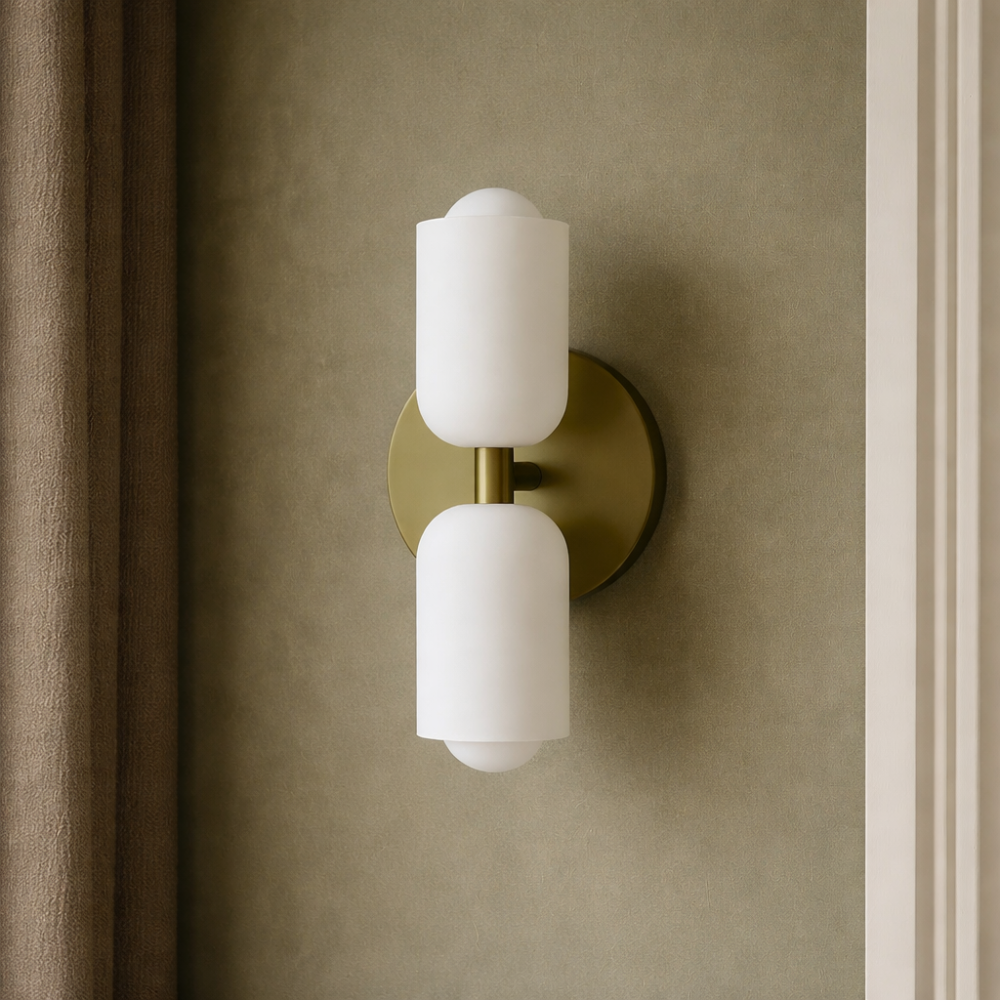 Applique Murale Scandinave Double Éclairage