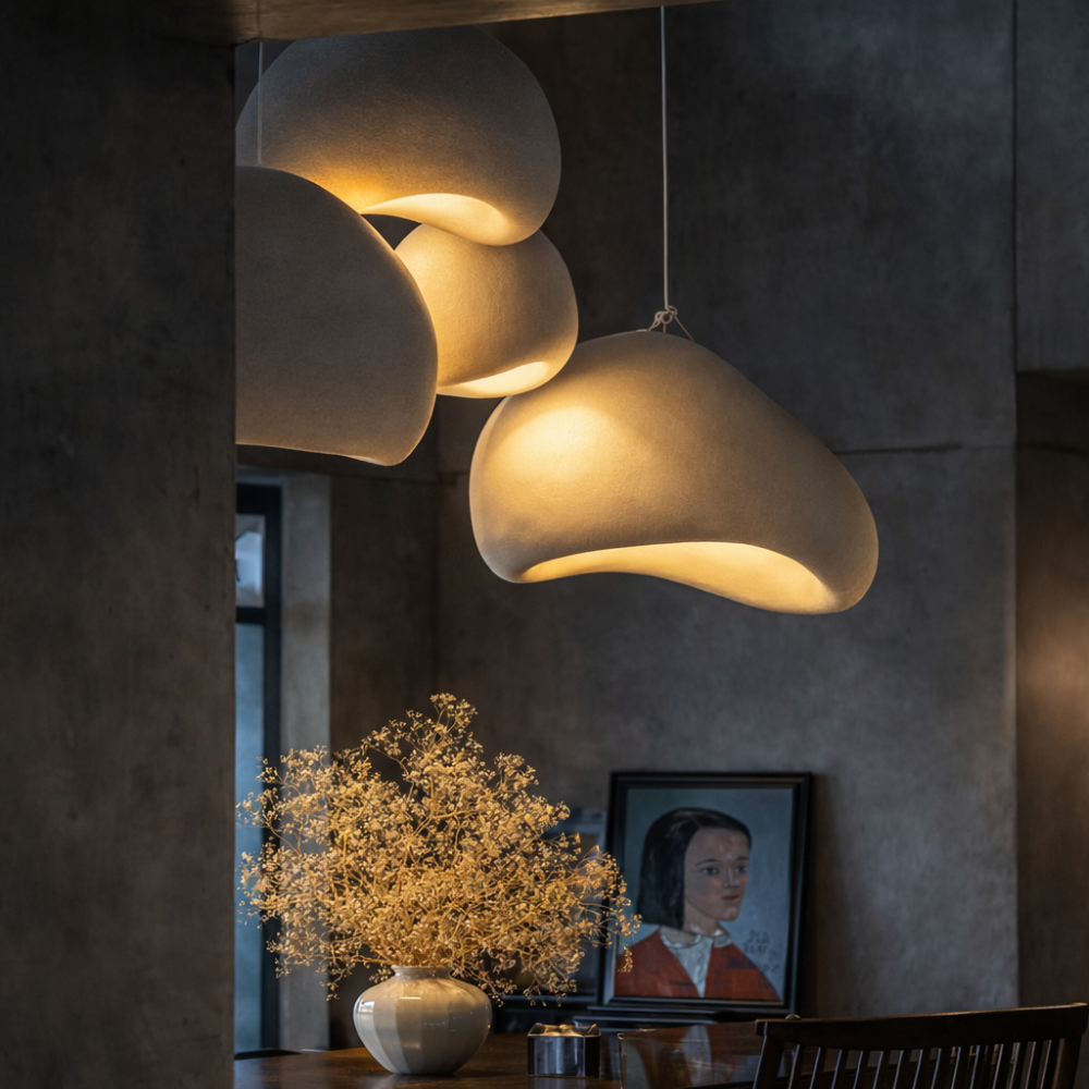 Suspension Wabi-Sabi Blanc