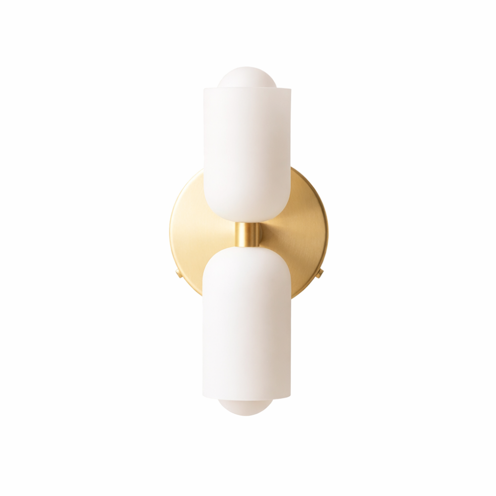 Applique Murale Scandinave Double Éclairage