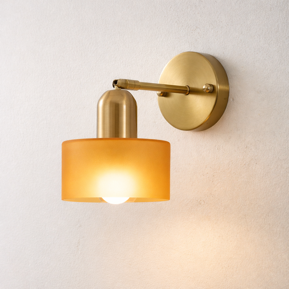 Applique Murale Verre Coloré Bauhaus