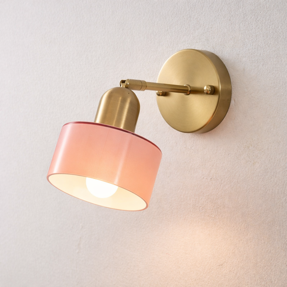 Applique Murale Verre Coloré Bauhaus