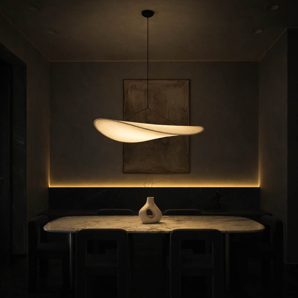 Suspension Japandi Soie Nuage