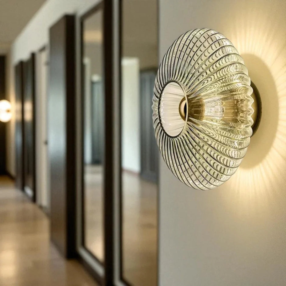 Applique Murale Rétro Verre