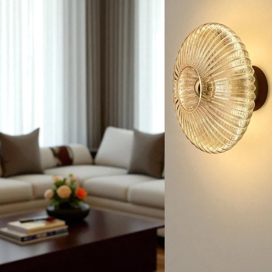 Applique Murale Rétro Verre