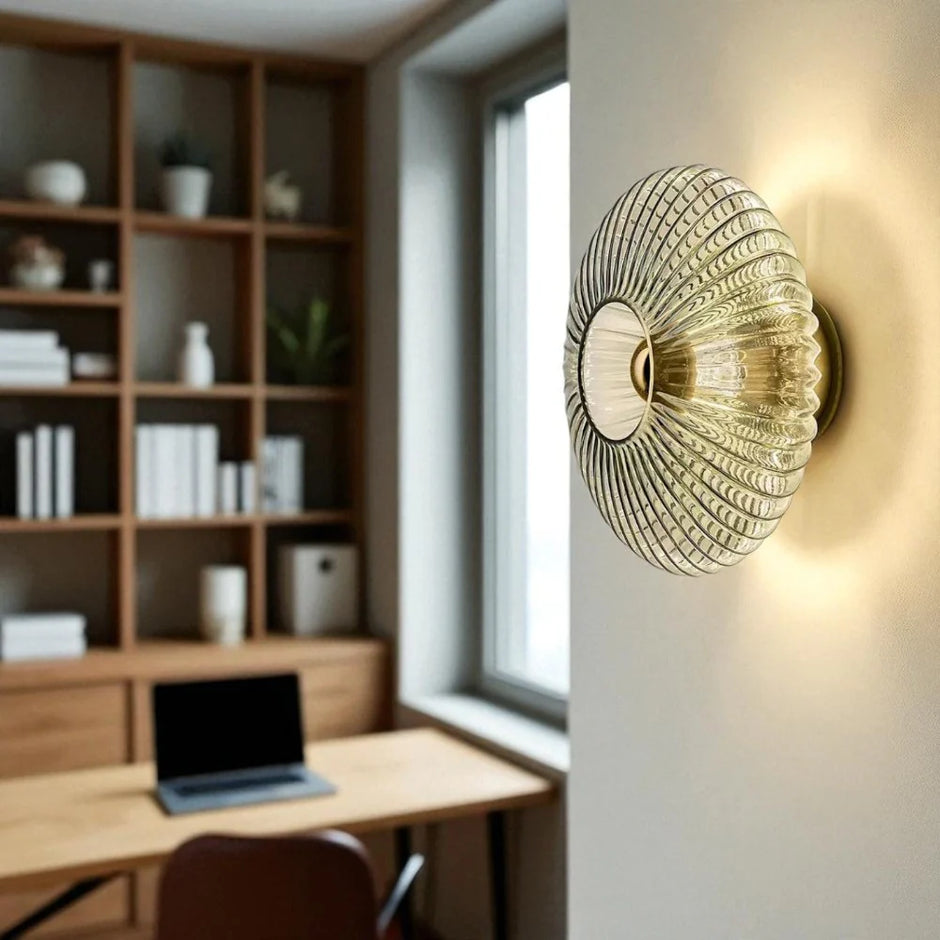 Applique Murale Rétro Verre