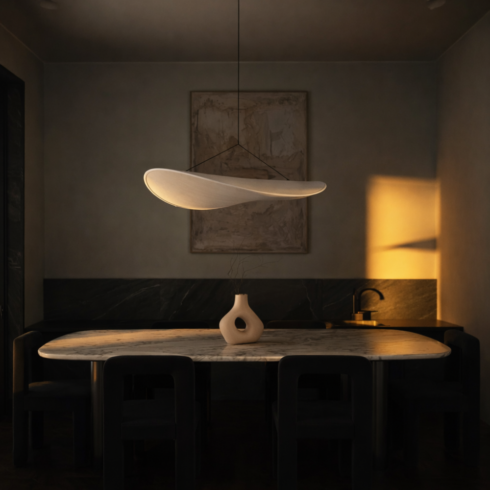 Suspension Japandi Soie Nuage