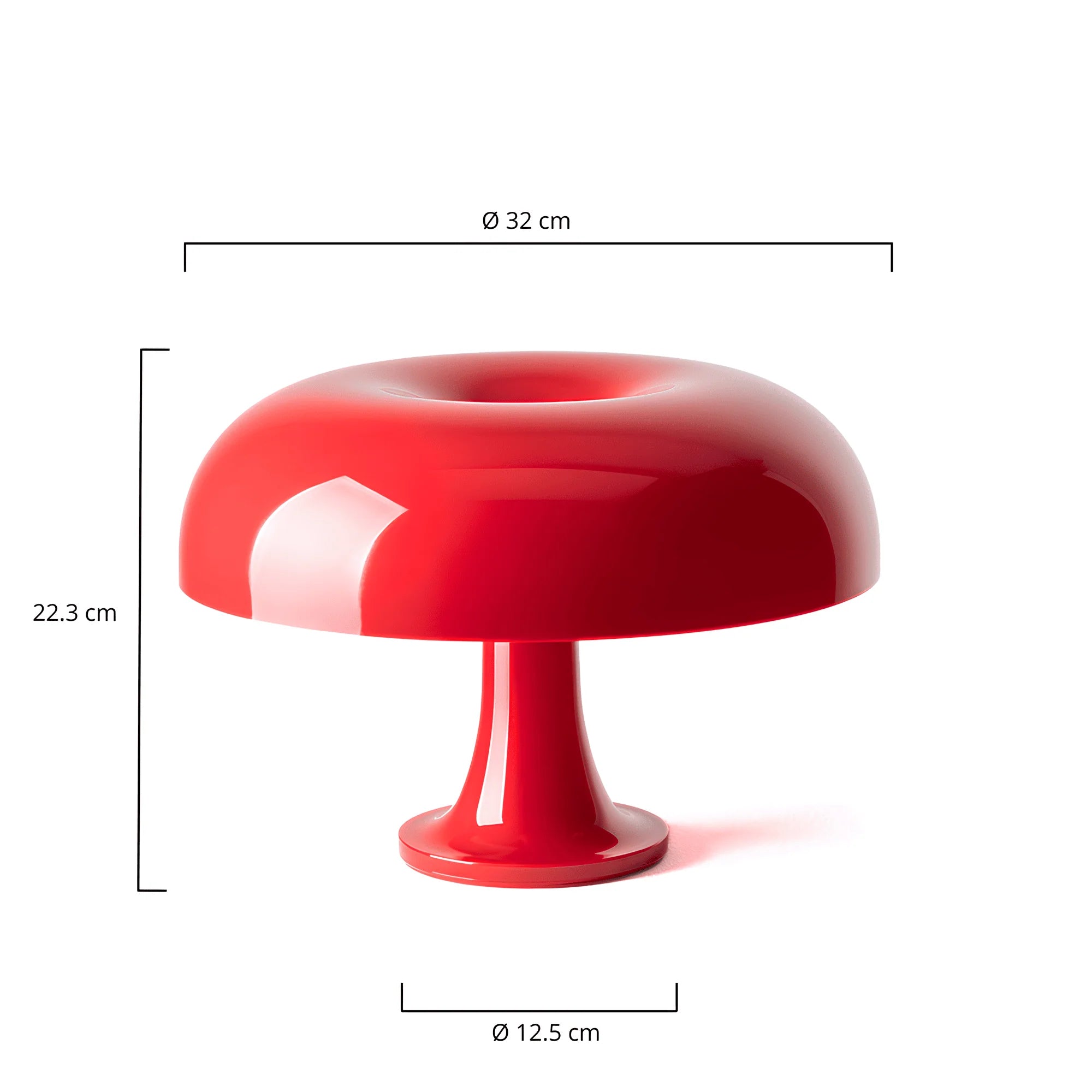 Lampe Champignon Design Rétro