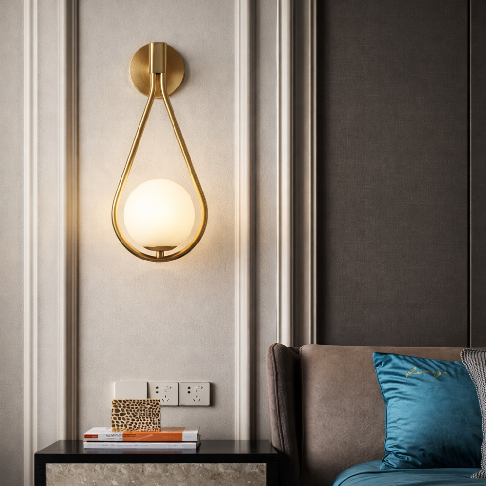 Applique Murale Goutte d'Eau LED