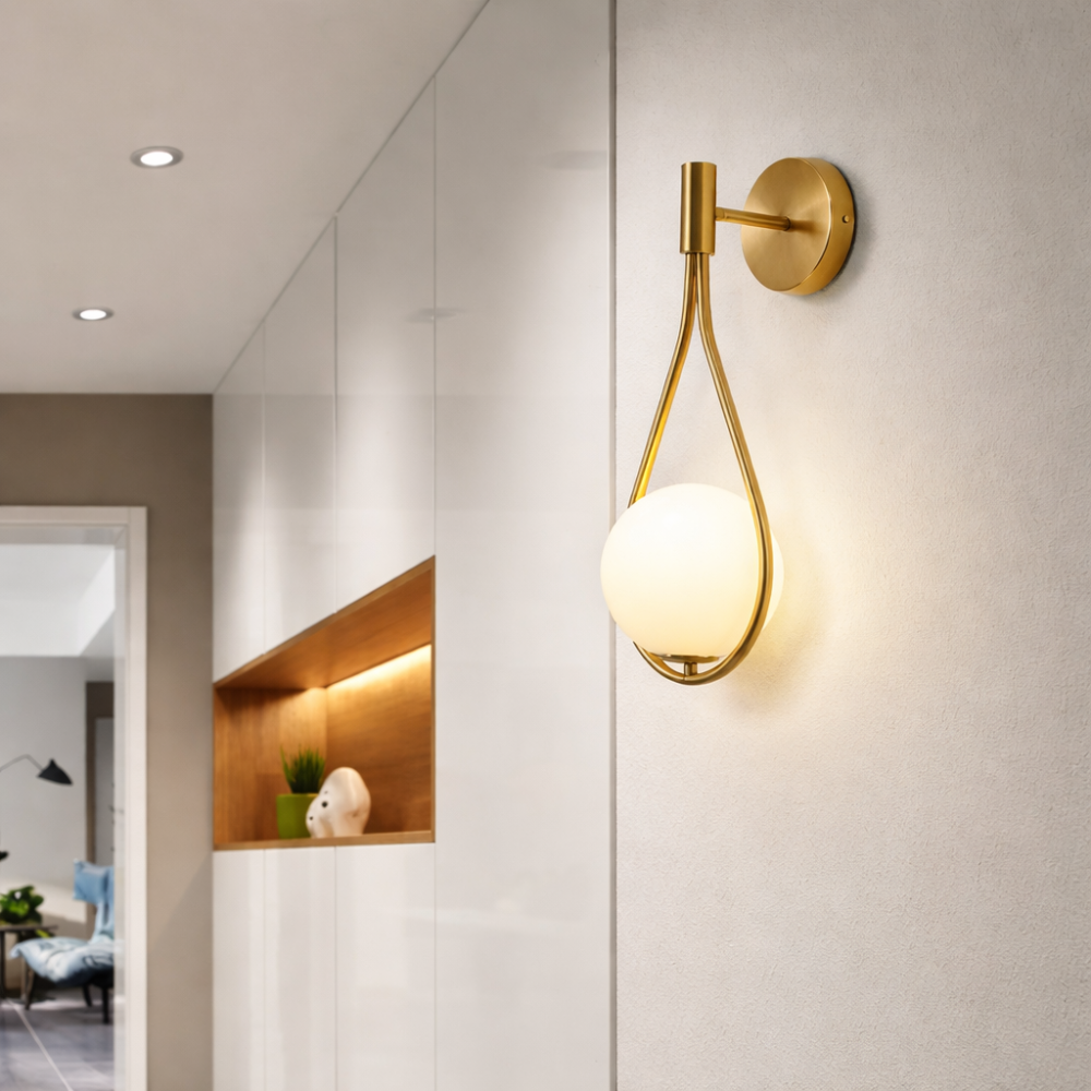 Applique Murale Goutte d'Eau LED