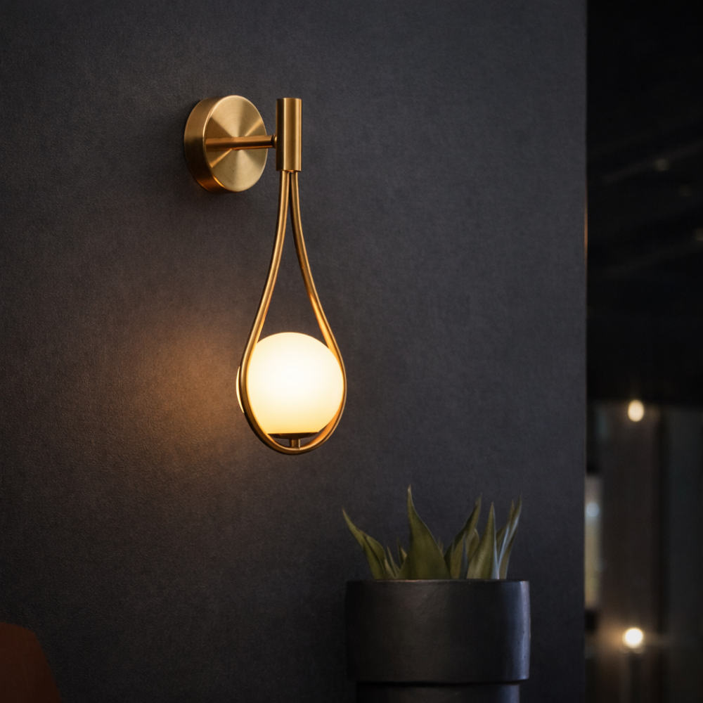 Applique Murale Goutte d'Eau LED