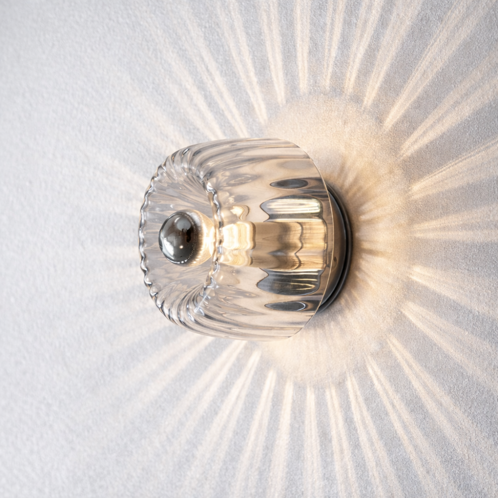 Lot de 2 Appliques Murales Bauhaus