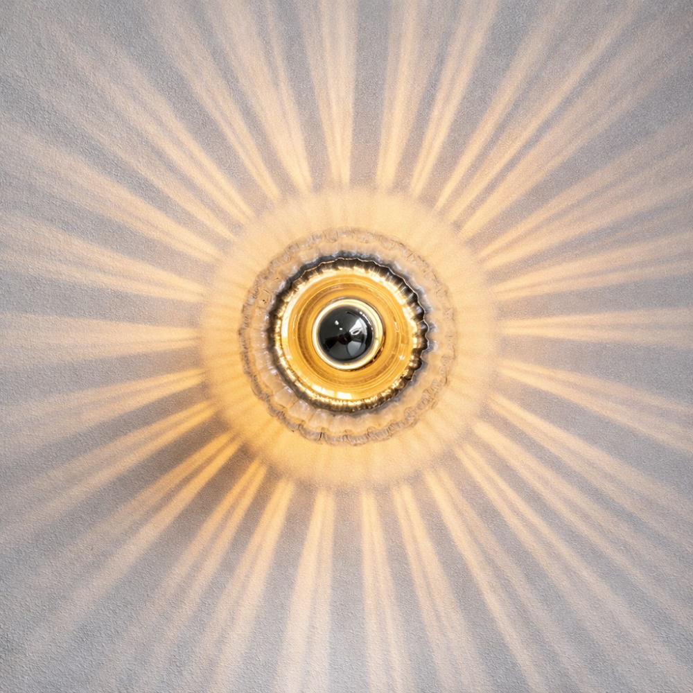 Lot de 2 Appliques Murales Bauhaus