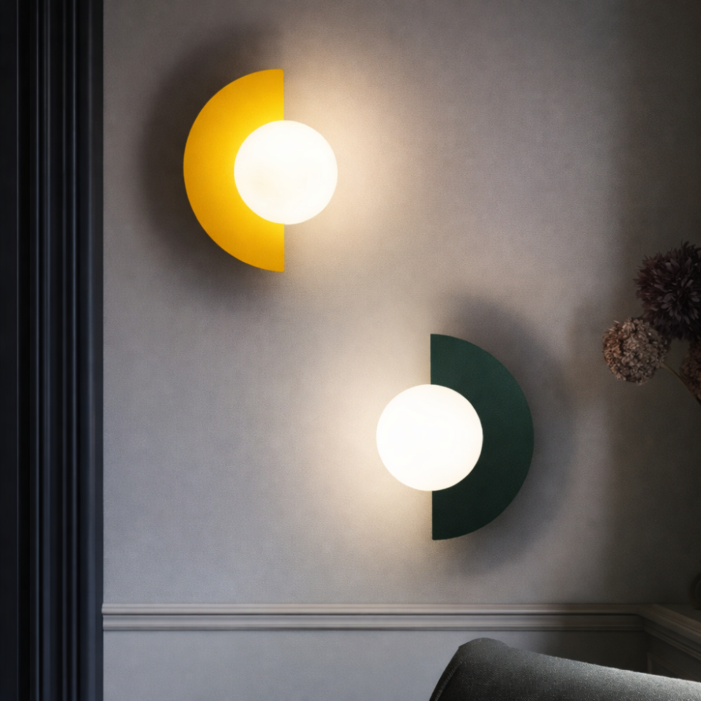 Applique Murale LED Ronde Colorée