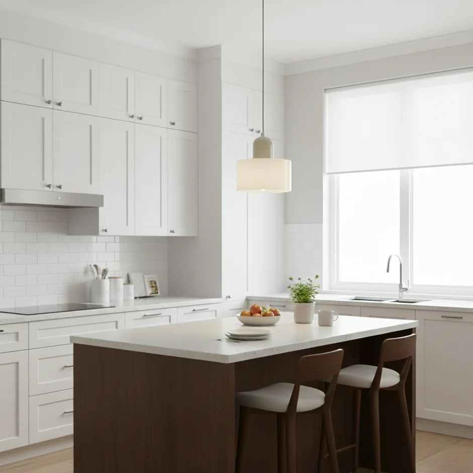 Suspension Bauhaus Créative Verre Coloré