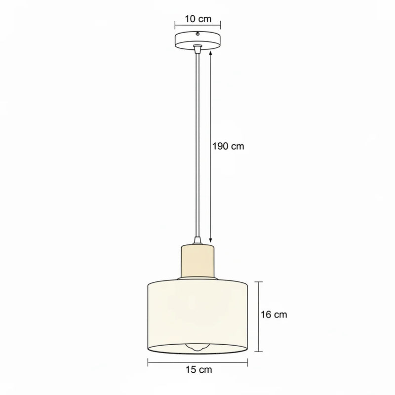 Suspension Bauhaus Créative Verre Coloré trust